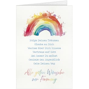 Firmungskarte HANRA