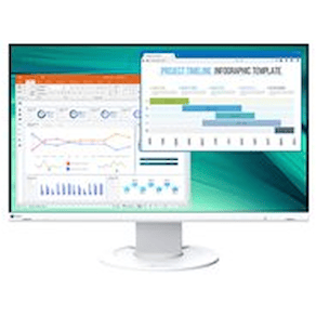 EIZO FlexScan EV246 White - 24", 16:9, 1920x1080, 350 cd/sqm,