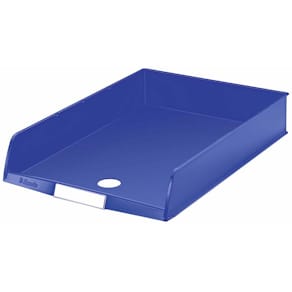 Brevbakke Esselte C4 blå karton, 6 stk