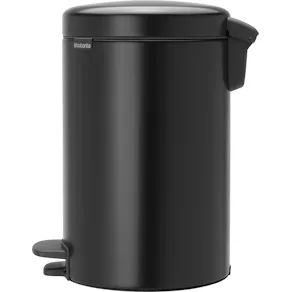 Papperskorg BRABANTIA Pedalhink Newicon 12L Svart