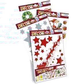 Fensterbild HERMA Weihnachten, A4, sortiert, Display (45 St.)