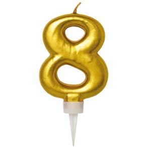 Kakelys JOKER gull 8cm 8