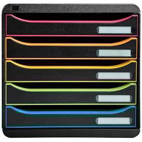 Schubladenbox Exacompta Big Box+, sw/hk/sw