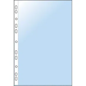 Plastficka A4 Reflexfri Präglad 0.06mm, 100st