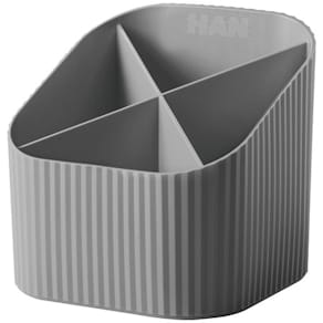 Schreibköcher HAN Re-X-LOOP, dunkelgrau