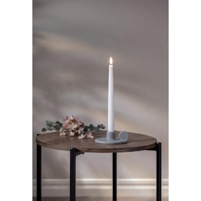 Ljusstake STAR T Plate grå