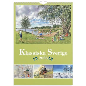 Väggkal. 2026 KlassiskaSverige