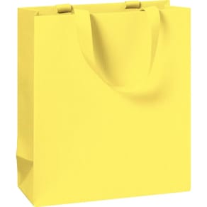 Geschenktragetasche Stewo Uni, gelb