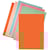 Dossiermap Esselte, oranje, papier van 80 g/m², pak van 250 stuks