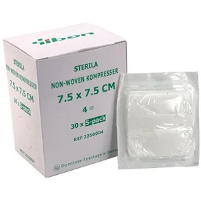 Kompress NW steril 5-p 7,5x7,5cm 150/fp