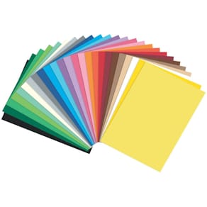 Tonpapier Folia, A4, 100 Blatt, 130 g/m², sortiert