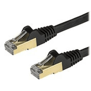 StarTech.com 1m CAT6A Ethernet Cable, 10 Gigabit Shielded