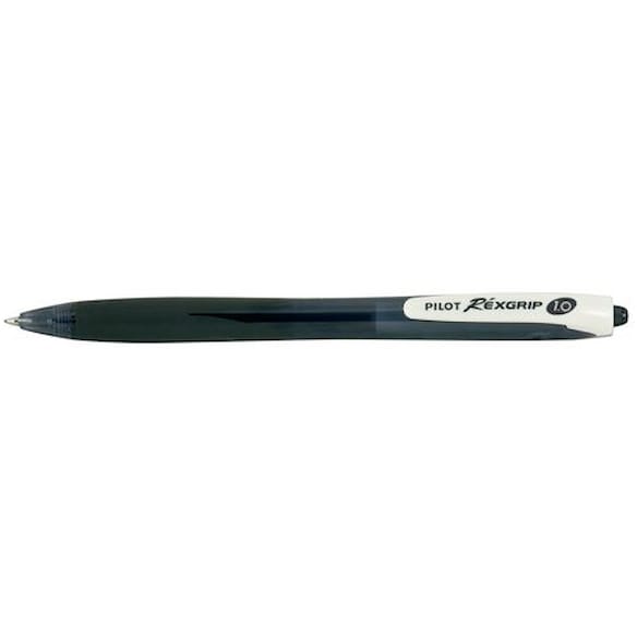 Kulepenn PILOT Begreen Rexgrip M sort 10st