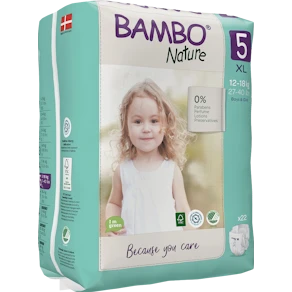 Blöja BAMBO Nature S5 12-18kg 22/fp