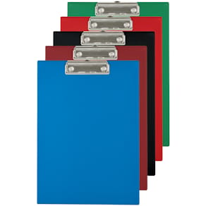 Klemmbrett DONAU PVC A4, sortiert