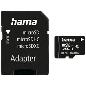 Minneskort HAMA Micro SDHC 128GB CL10
