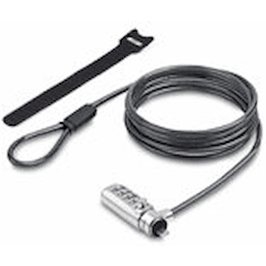 StarTech.com Slim Lock K-Slot Compatible, 6.6ft Combination