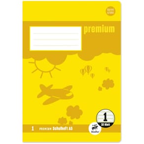 Schulheft Staufen PREMIUM Academy, A5, 32 Blatt, Lin. 1, liniert