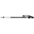 Balpen Q-CONNECT Delta, 0,4 mm, medium, zwart