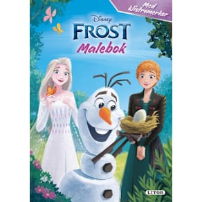 Malebok EGMONT Frost m.klistremerker