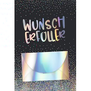 Glückwunschkarte SKORPION Geldgeschenk, geprägt