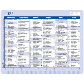 Burde Kalenderkort 2027