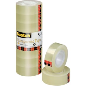 Klebefilm Scotch 550, 19 mm x 33 m, transparent