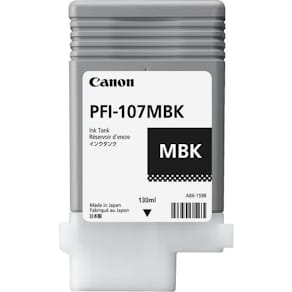 Bläckpatron CANON PFI-107MBK mattsvart