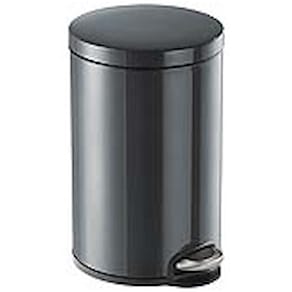 Tret-Abfalleimer Durable 3411, 12 l, rund, anthrazit