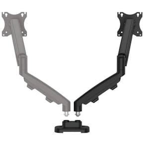 Monitorarm Fellowes Eppa, Doppel Set, schwarz