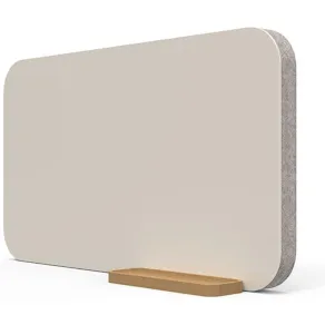 Bordsskärm & Skrivtavla Mood Fabric Table, 800x450mm, Varmgrå