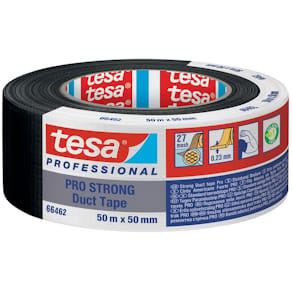 Vävtejp TESA PRO STRONG 50mmx50m svart