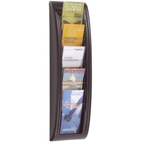Wandprospekthalter Paperflow Quick Blick 4062.01, 1/3 A4, schwarz