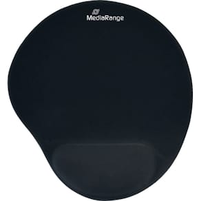 Mausunterlage MediaRange, ergonomisch, schwarz