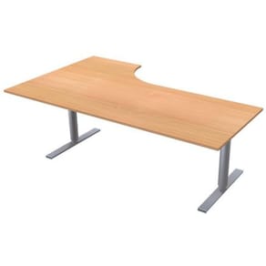 Bord El Höger 2x1,2x0,8x0,6m boklaminat/grå