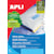 Etiketten Apli wit, 63,5 x 46,6 mm, 1.800 stuks, 18 per blad