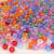 Plastpärlor Kongo Transparent, 1000/fp