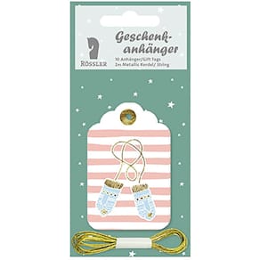 Geschenkanhänger Rössler Creative Shop, 10 Stück