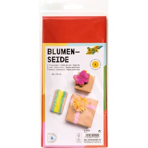 Blumenseide Folia, 50 x 70 cm, rot
