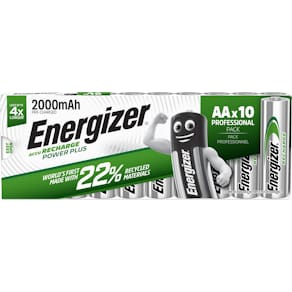Batteri ENERGIZER Recharge AA/NH15 (10)