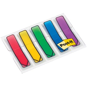 Indexmarker Post-it Index Mini, 12x43 mm, leuchtfarben, 4 Spender