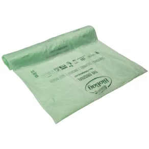 Insatspåse BIOBAG 35L 17my grön 40/rl