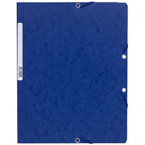 Snoddmapp A4 blå