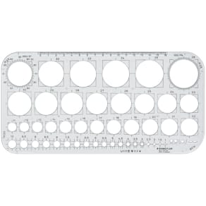 Kreisschablone STAEDTLER Mars, transparent