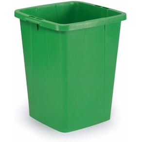 Affaldsspand Durable Durabin grøn, 6 stk