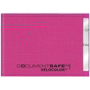 Kreditkartenetui VELOCOLOR Document Safe, pink