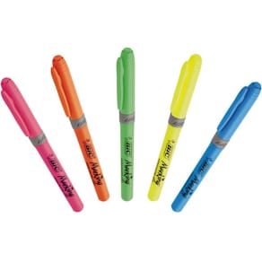 Tekstmarker BIC Grip gul