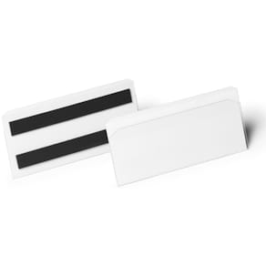 Sichttasche Durable Hard Cover 150x67mm 10 St. magnet transp.