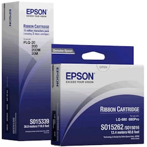 Färgband EPSON C13S015637 svart