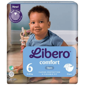 Blöja LIBERO Comfort 6 13-20kg 32/fp